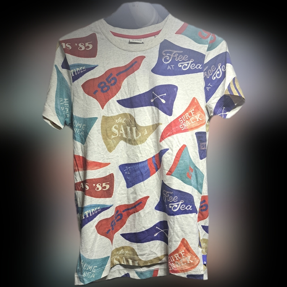 Scotch And Soda Kids Flag Print All Over Size 16‎ Boys Unisex